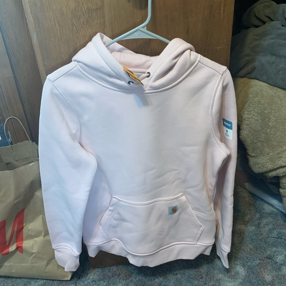 Light Pink Carhartt Hoodie BRAND NEW WITH TAGS